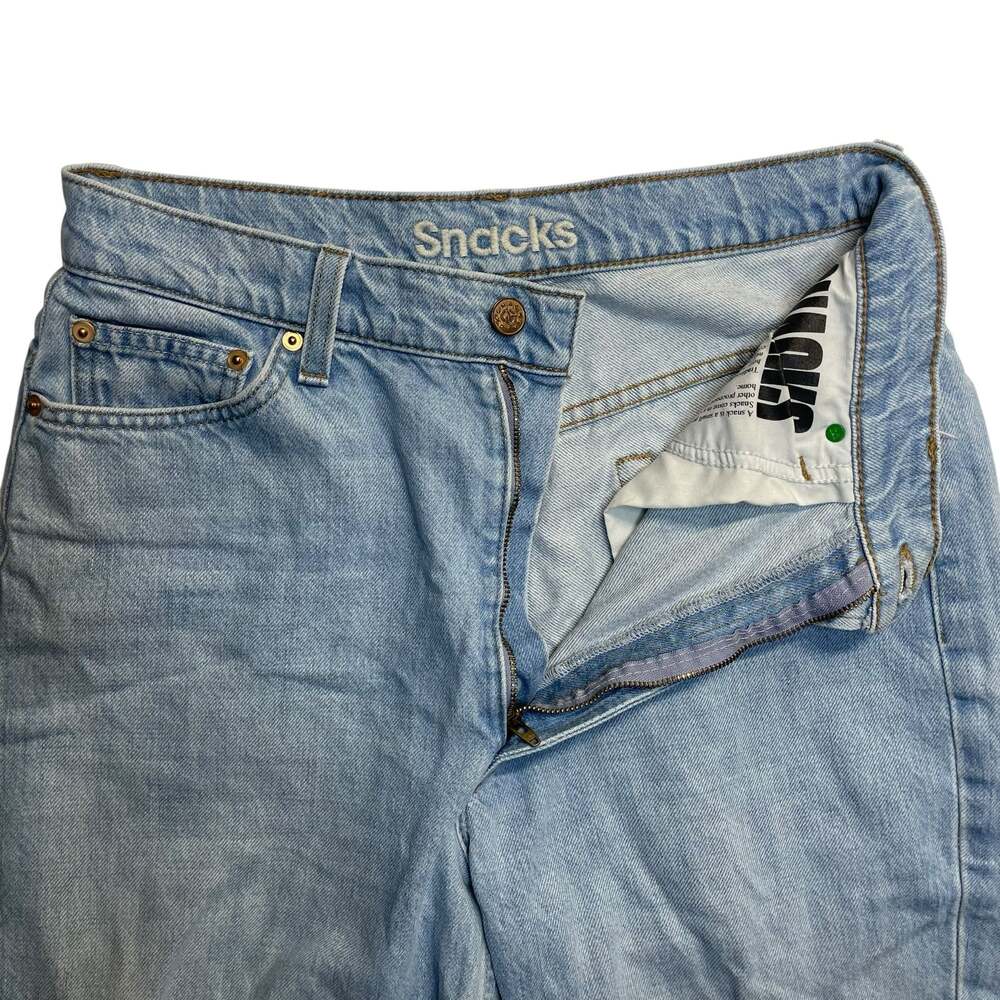 Snacks Mother Jeans Women’s 28 Light Wash High Rise Straight Leg Denim - Picture 5 of 13